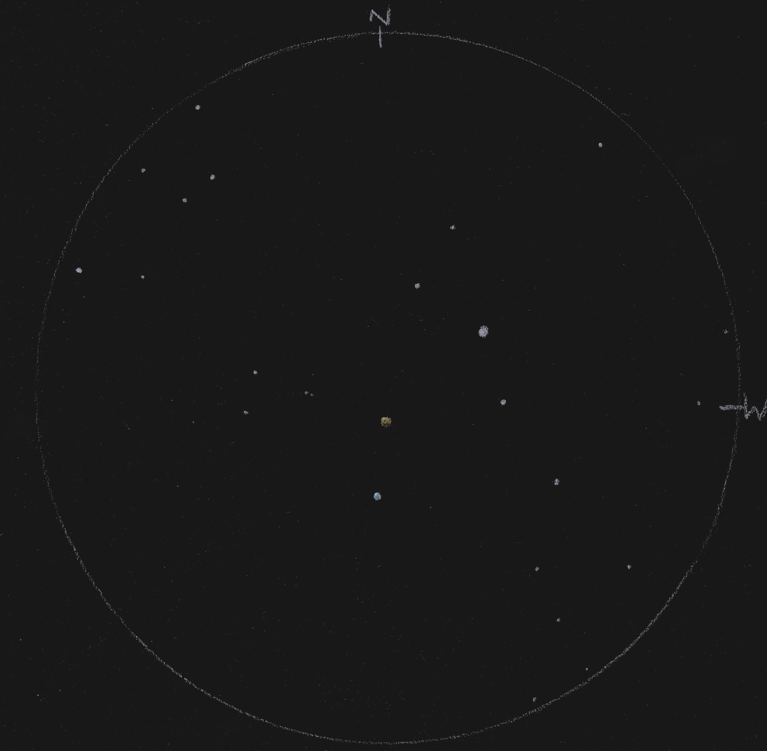 Abbildung 5 - Omicron 1 Cygni (85x)