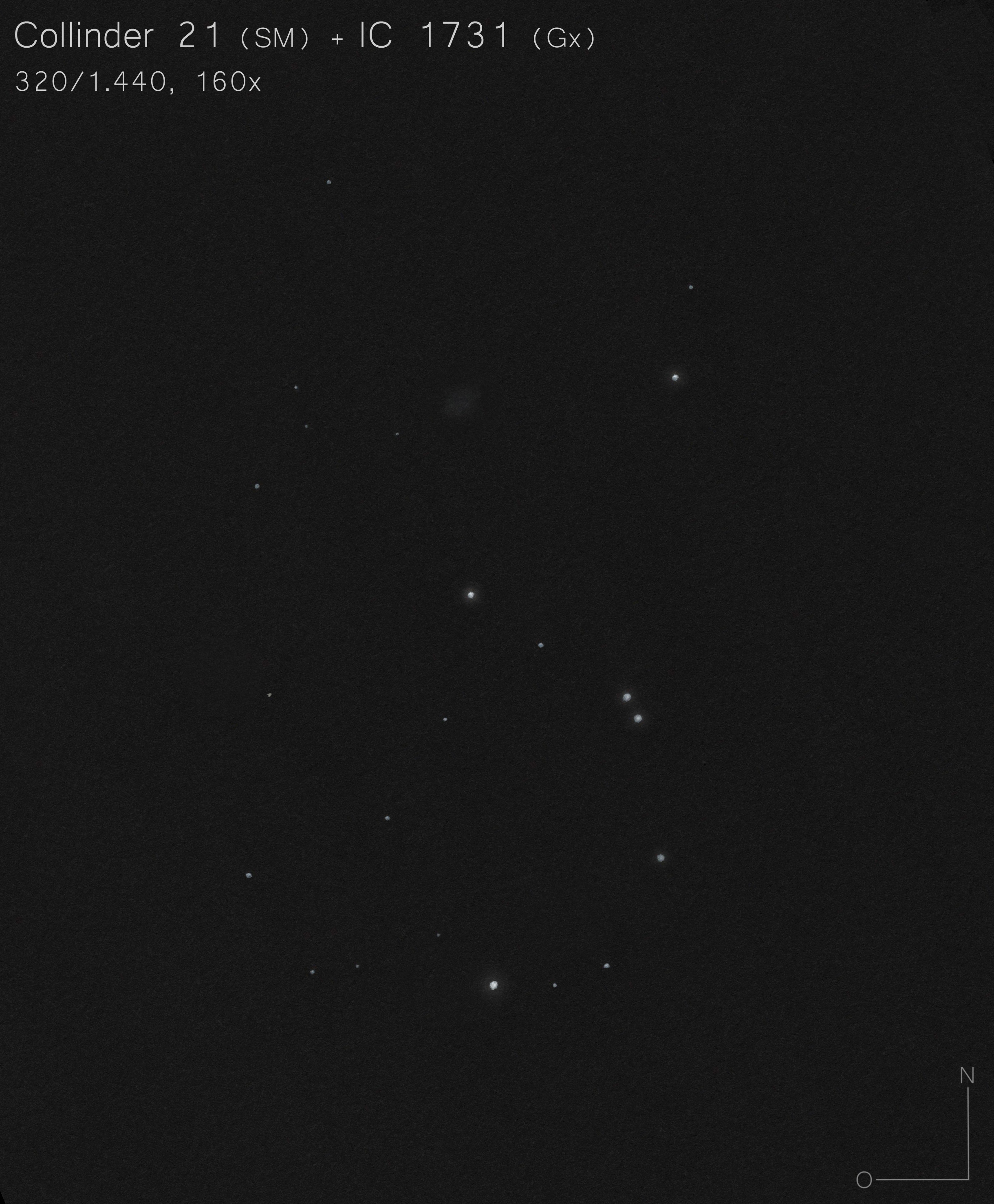 Skyguide 2024-3 - Collinder 21 (Sketch)